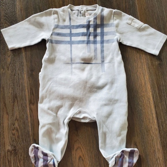 burberry baby bodysuit
